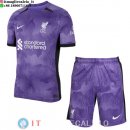 Maglia Set Completo Uomo Liverpool Terza 2023/2024