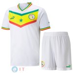 Maglia Bambino Senegal Prima Coppa Del Mondo 2022 Maglia Bambino Senegal Prima Coppa Del Mondo 2022