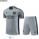 Formazione Bambino Set Completo Maglia PSG 2023/2024 Grigio I Nero