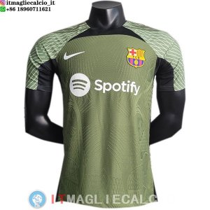 Formazione Maglia Barcellona Giocatori 2023/2024 Verde