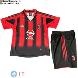 Maglia Bambino Ac Milan Prima Retro 2004/2005