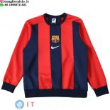 Felpa Girocollo Barcellona Uomo 2026 Rosso Blu Felpa Girocollo Barcellona Uomo 2026 Rosso Blu