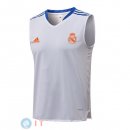 Senza Maniche Maglia Real Madrid 2021/2022 Bianco