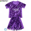 Maglia Bambino Paris Saint Germain Portiere 2024/2025 Purpureo