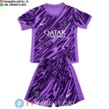 Maglia Bambino Paris Saint Germain Portiere 2024/2025 Purpureo