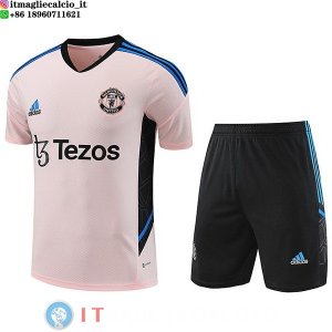 Formazione Set Completo Maglia Manchester United 2023/2024 Rosa Nero