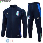 Giacca Lunga Zip Set Completo Bambino Italia 2024 Blu I Navy