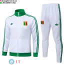 Giacca Full Zip e Pantaloni Allenamento Senegal 2026 Bianco