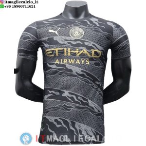 Thailandia Maglia Manchester City Speciale Giocatori 2024/2025 Nero
