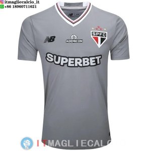 Thailandia Maglia São Paulo Speciale 2025/2026 Grigio
