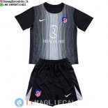 Maglia Bambino Atletico Madrid Portiere 2025/2026 Nero