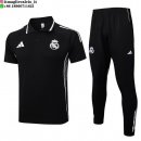 POLO Maglia Set Completo Real Madrid 2025/2026 Nero