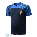 Formazione Maglia Francia 2022 Blu Navy