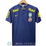 POLO Maglia Brasile 2022 Blu Navy