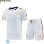 Formazione Set Completo Maglia As Roma 2026/2027 Bianco Rosso