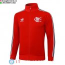 Giacca Lunga Zip Flamengo 2025/2026 Rosso