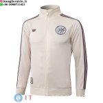 Giacca Full Zip Allenamento Ajax 2025/2026 Giallo Giacca Full Zip Allenamento Ajax 2025/2026 Giallo
