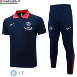 POLO Maglia Set Complet Paris Saint Germain 2025/2026 Blu Navy POLO Maglia Set Complet Paris Saint Germain 2025/2026 Blu Navy