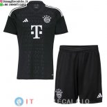 Maglia Bambino Bayern Monaco Portiere 2023/2024 Nero