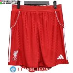 Maglia Liverpool Pantaloni Prima Giocatori 2025/2026 Maglia Liverpool Pantaloni Prima Giocatori 2025/2026