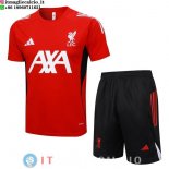 Formazione Maglia Set Completo Liverpool 2025/2026 Rosso Bianco Nero