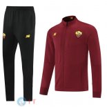 Giacca Set Completo AS Roma 21-22 Borgogna