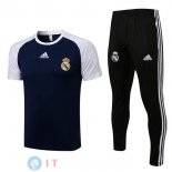 Formazione Maglia Set Completo Real Madrid 2021/2022 Nero Bianco