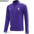 Giacca Lunga Zip Real Madrid 2025/2026 Purpureo