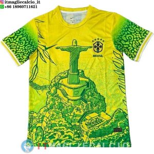 Thailandia Maglia Brasile Speciale 2026 Verde Giallo