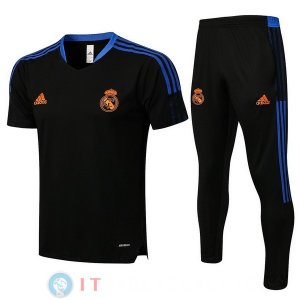 Formazione Maglia Set Completo Real Madrid 2021/2022 Nero I Blu