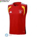 Senza Maniche Maglia Germania 2026 Rosso Giallo