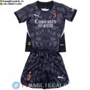 Maglia Bambino Ac Milan Portiere 2024/2025 Nero