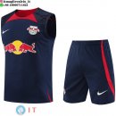 Senza Maniche Maglia Leipzig 2023/2024 Blu Navy