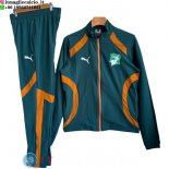 Giacca A Vento Set Completo Costa De Marfil 2026 Verde Arancione