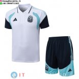POLO Maglia Set Completo Argentina 2026 Bianco Blu POLO Maglia Set Completo Argentina 2026 Bianco Blu
