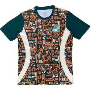 Thailandia Maglia Costa d'Avorio Pre-partita 2024 Verde