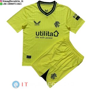 Maglia Bambino Rangers Portiere 2023/2024 Giallo