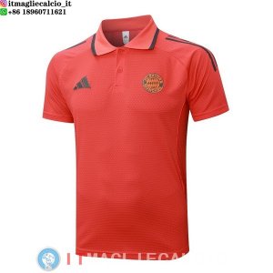 POLO Maglia Bayern Monaco 2025/2026 Rosso