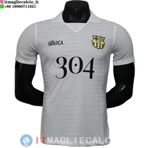 Thailandia Maglia Barcellona Speciale Giocatori 2025/2026 Bianco Nero