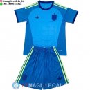 Maglia Bambino Spagna Portiere 2026 I Blu