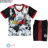 Maglia Bambino Giappone Speciale 2026 Nero Bianco Rosso