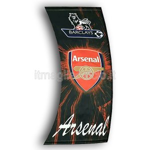 Calcio Bandiera Arsenal Nero