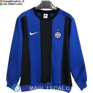 Felpa Girocollo Inter Milan Uomo 2025/2026 Blu I Nero