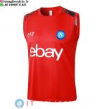 Senza Maniche Maglia Napoli 2024/2025 I Rosso