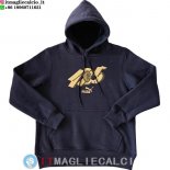 Giacca Felpa Cappuccio AC Milan 25-26 Blu Navy