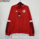 Giacca A Vento Flamengo 2023/2024 Rosso Bianco