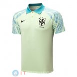 POLO Maglia Brasile 2022 Verde