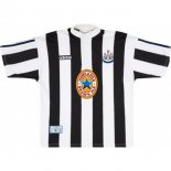 Retro Maglia Newcastle United Prima 1995/1997 Nero Bianco