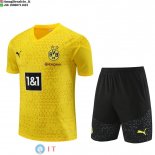 Formazione Bambino Set Completo Maglia Borussia Dortmund 2023/2024 Giallo I Nero