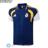 POLO Maglia Real Madrid 2026/2027 Blu Navy Giallo POLO Maglia Real Madrid 2026/2027 Blu Navy Giallo